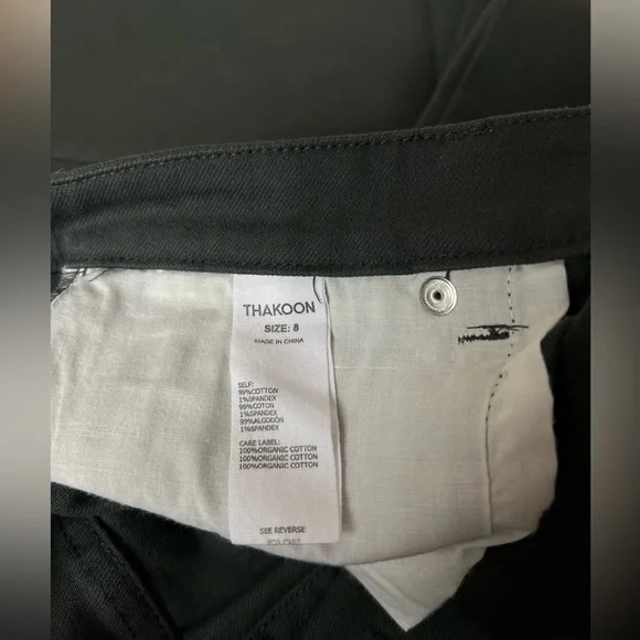 NWT Thakoon Charcoal Straight-Leg Jeans size 8 - Picture 9 of 13